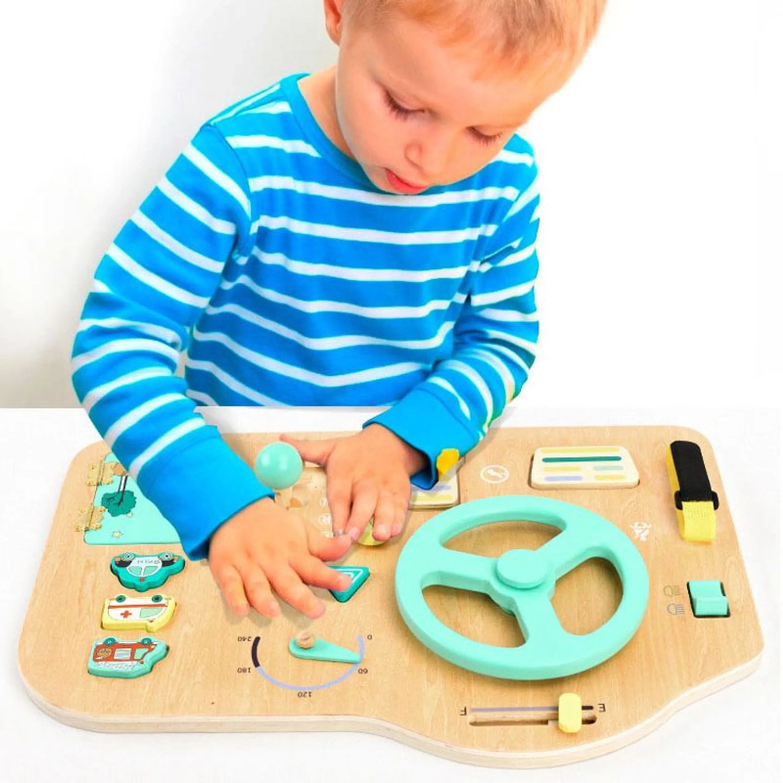 Jaxson Wooden Steering Driving Board - Suitable for 3 years & above