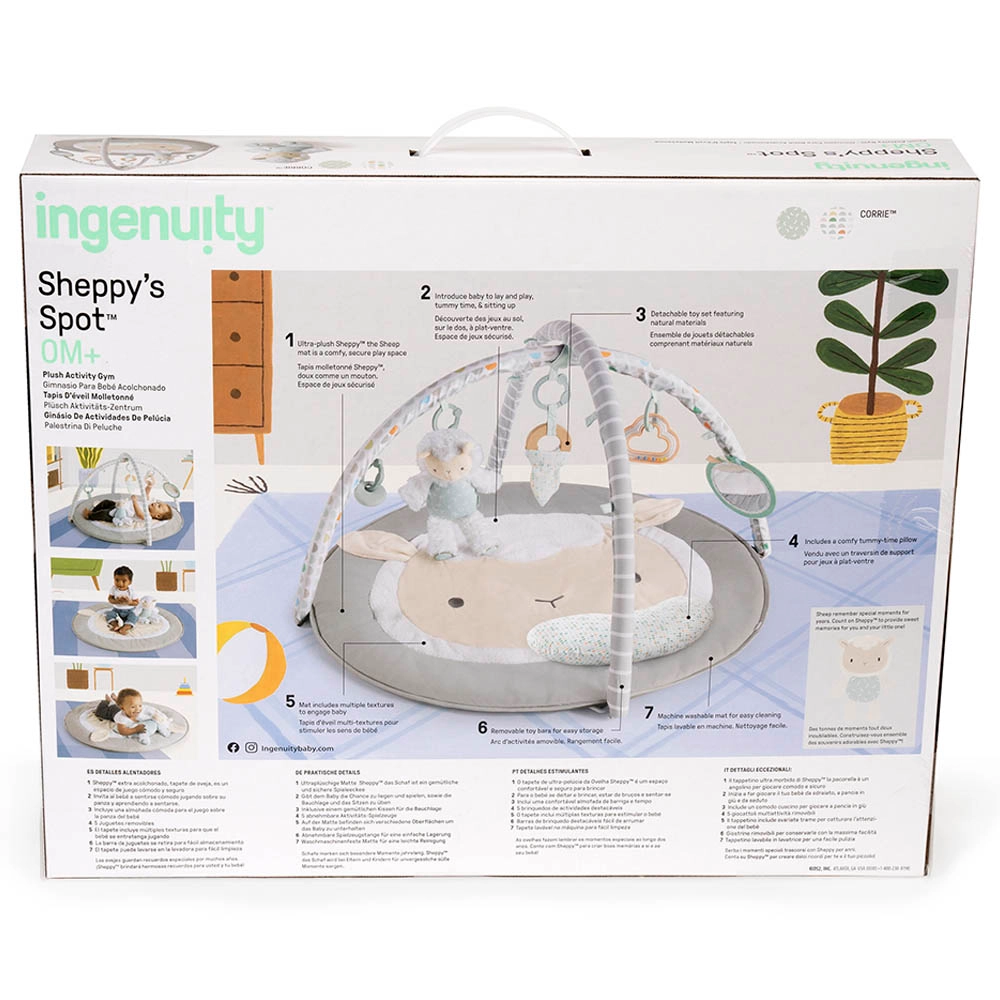 Sheppys Spot Plush Activity Gym - 0 month