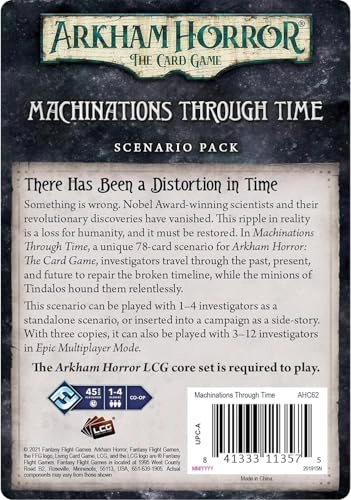 Arkham Horror The Card Game: Machinations Through Time