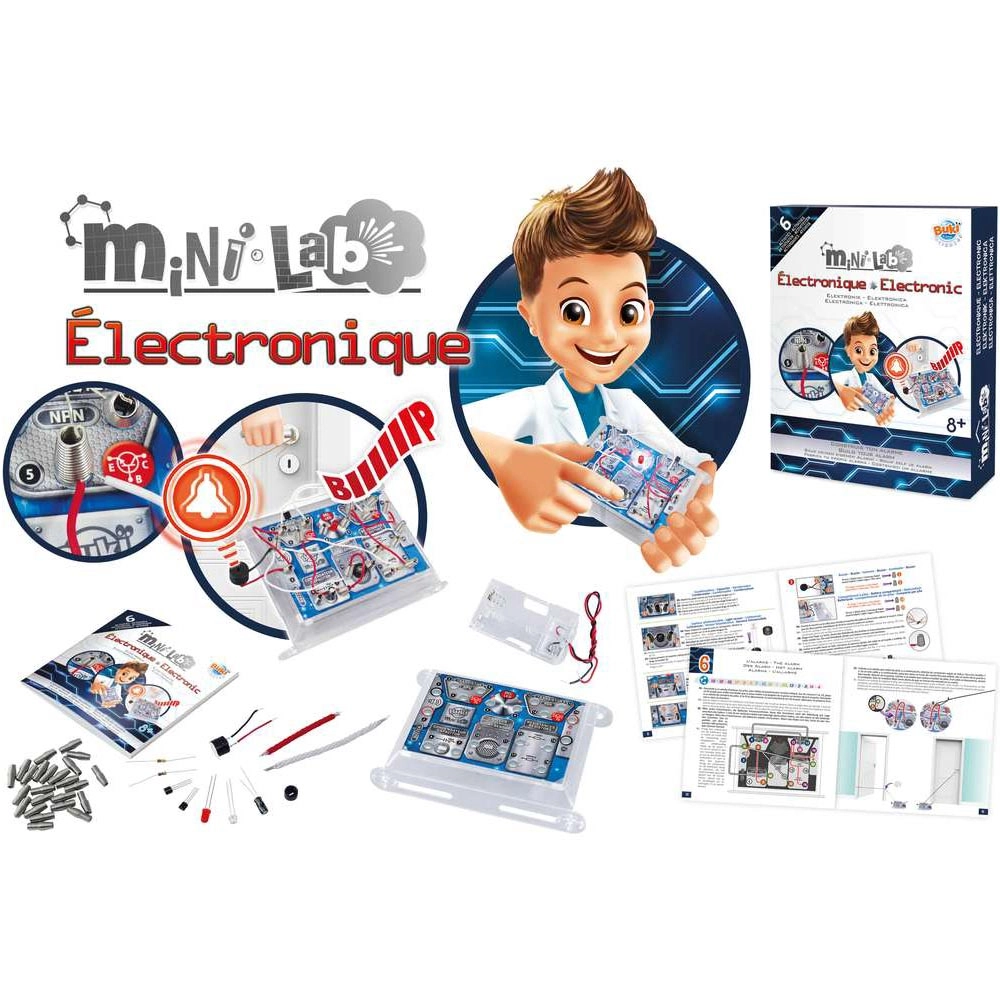 Mini Lab Electronics Kit - 8 to 13 years+
