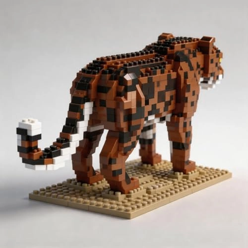Leopard Microblocks - 930 pcs