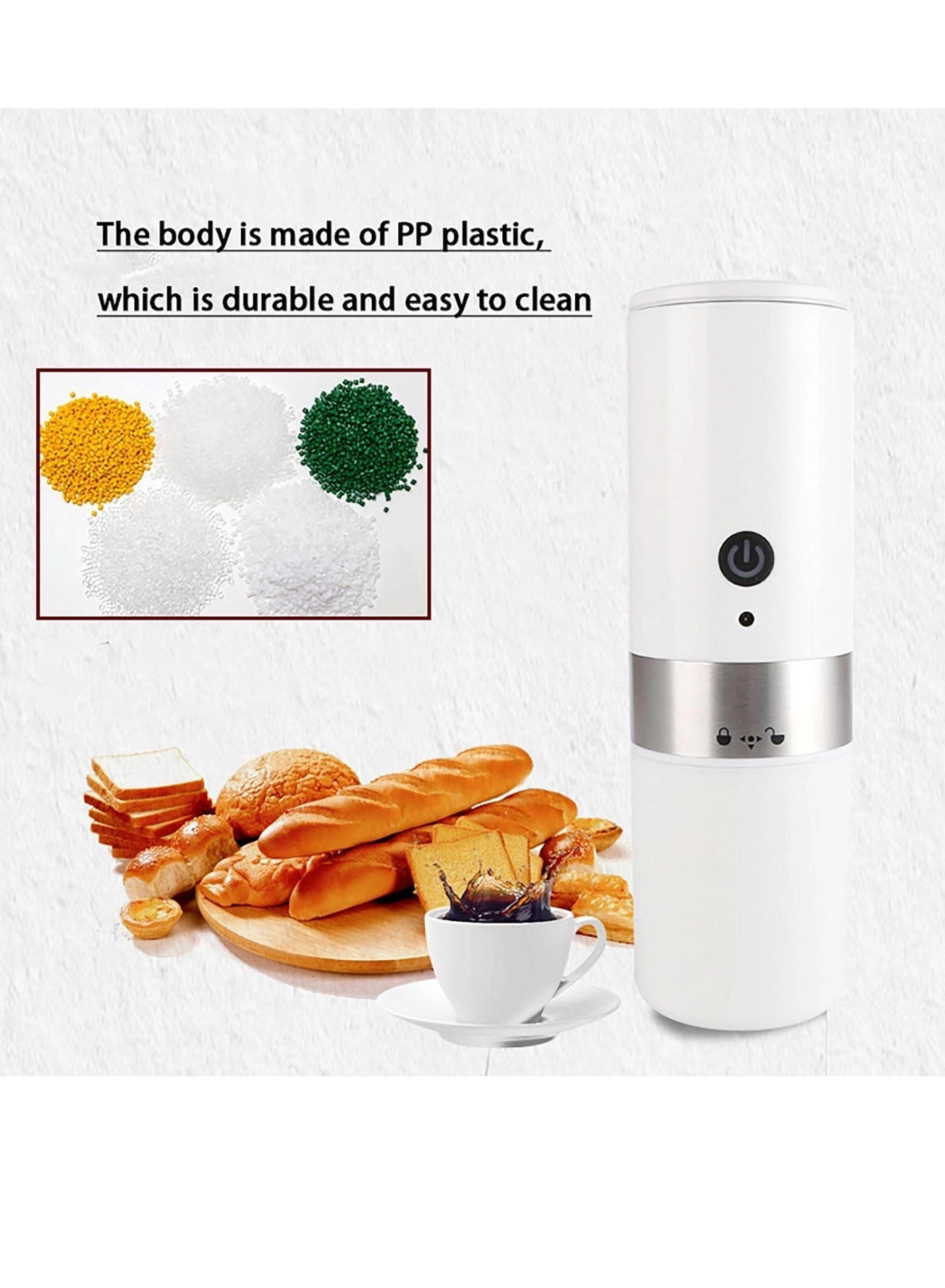 Portable Espresso Machine - coffee powder and coffee capsules (Nespresso compatible)