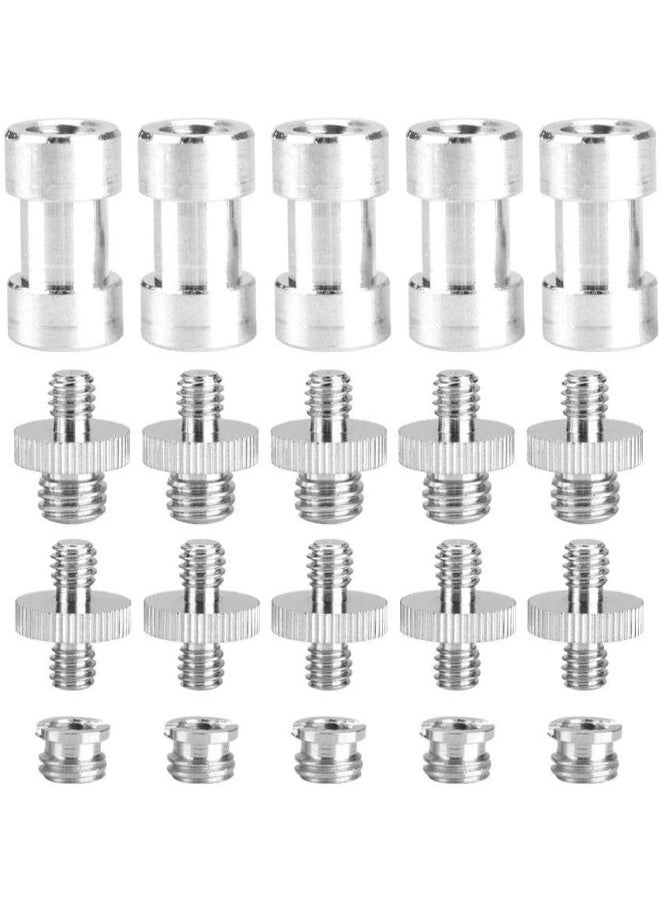 Easy Life Camera Mount Screw Kit - 20 Pieces 1/4"-3/8"