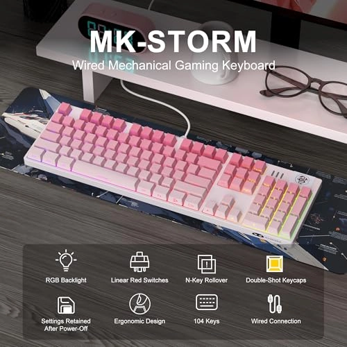 Mechanical Gaming Keyboard - Standard Wired/Wireless