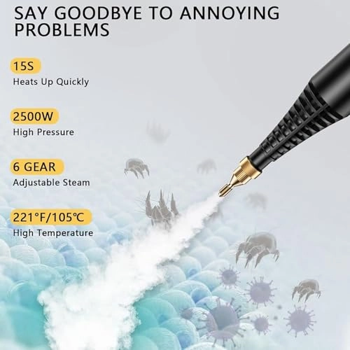 Portable Steam Cleaner - ≤ 3 bar 1000ml