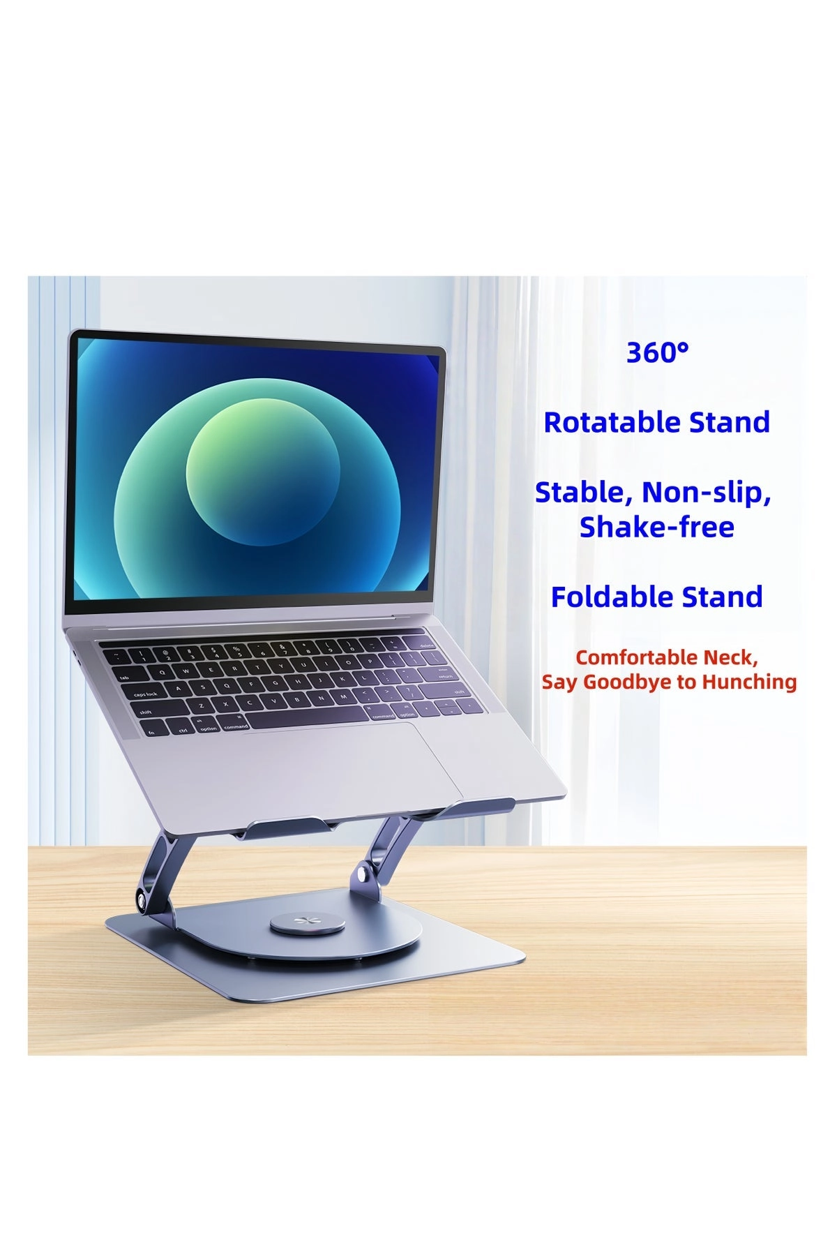 Aluminum Alloy Cooling Stand - 9-15.9 Inch