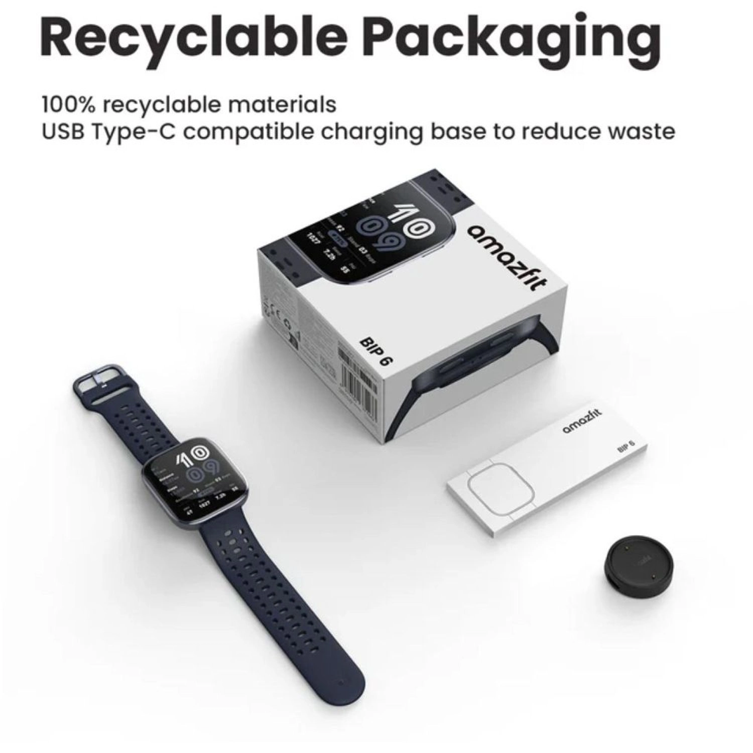 Bip 6 46mm aluminum GPS