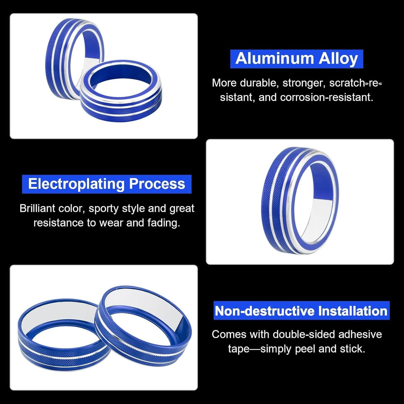 Volume Knob Covers - Ford Explorer 2020-2025