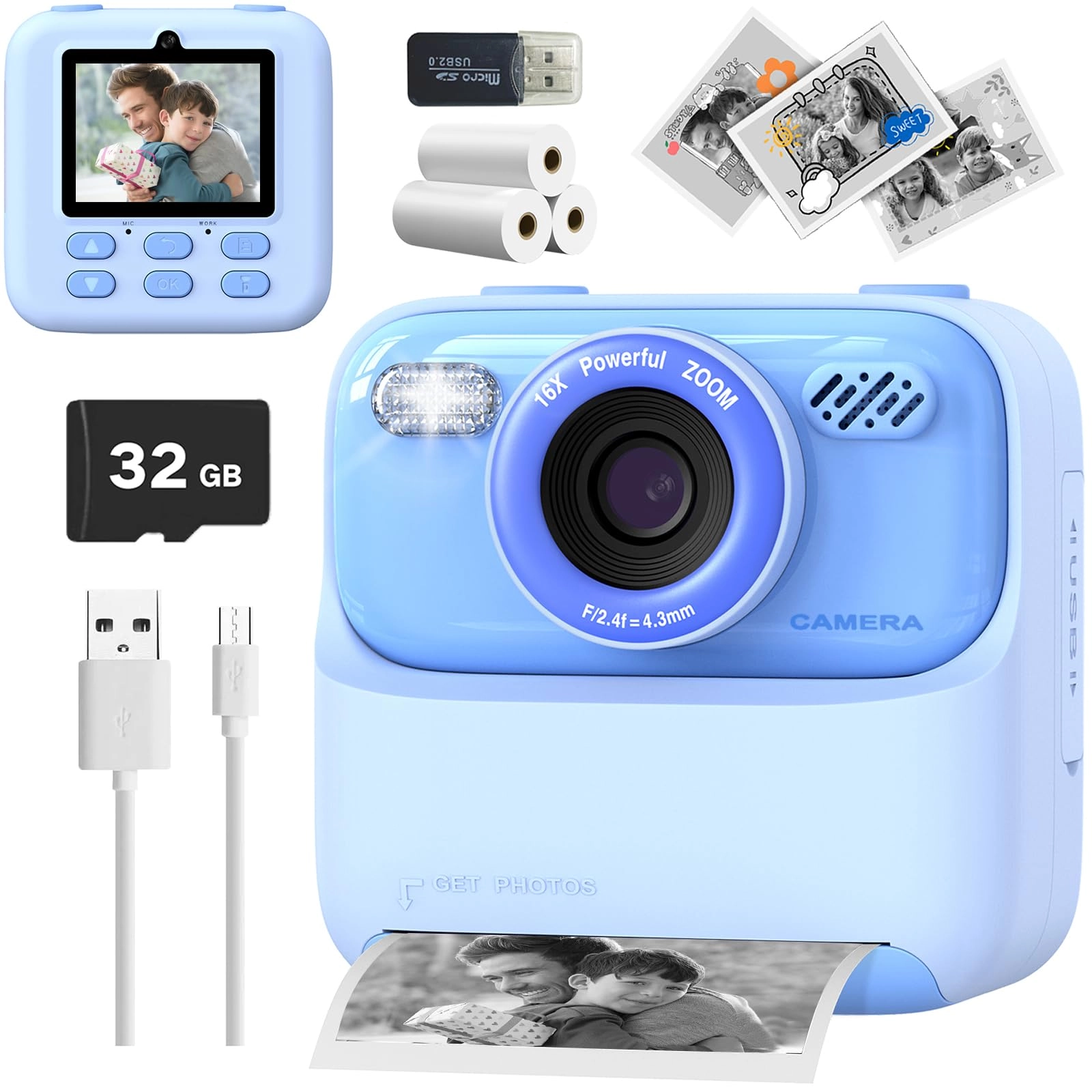 Kids Instant Camera