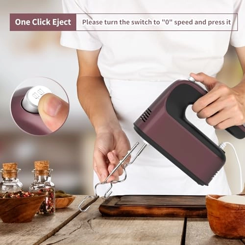 9Speed Digital Hand Mixer - 400W