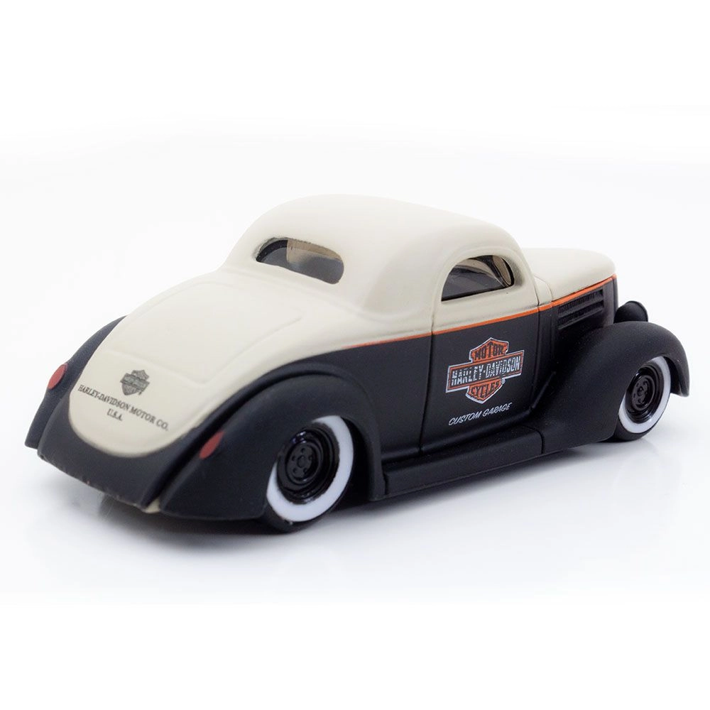 Hd Series Custom Cars 1936 Ford Coupe - Black/White