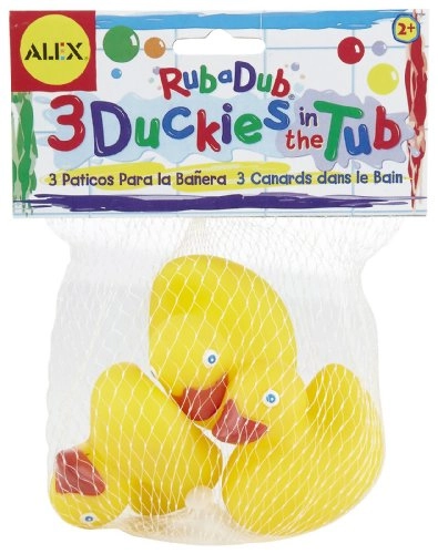 Rub a Dub 3 Duckies in the Tub - Bath Toy