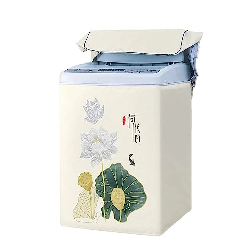 Washing Machine Cover - 2XL 12.5KG Lotus Flower
