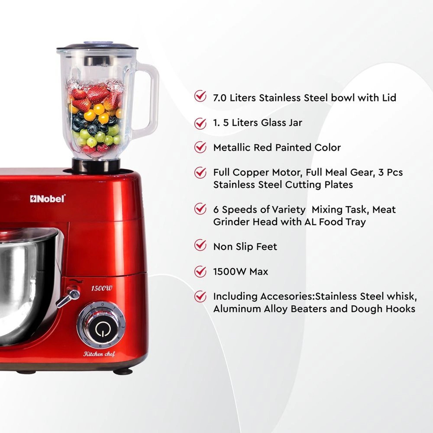 NBM100S - 7.0 Liter(s) 1500 Watt