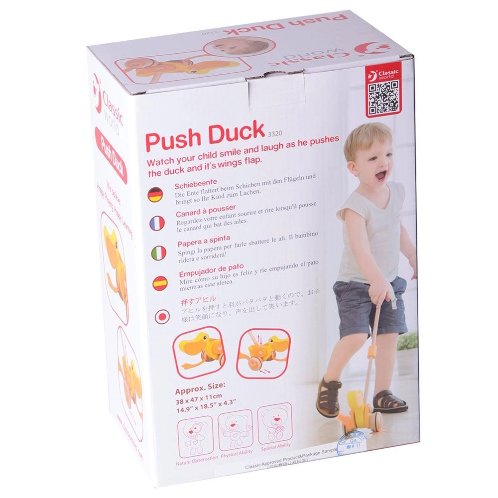Push Duck - Multi Colour 1+