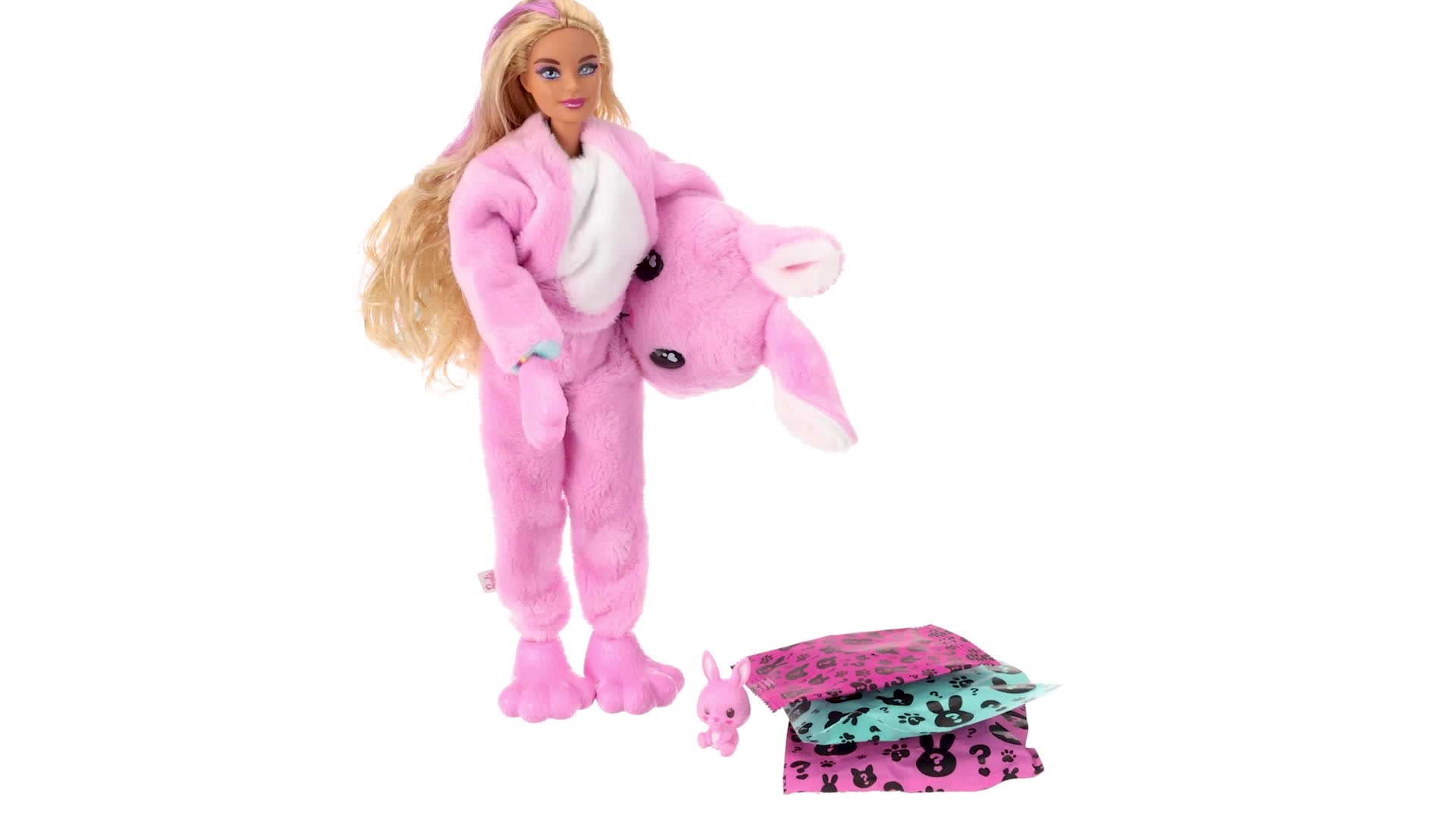 Barbie Cutie Reveal - Bunny Plush Costume with Pet Color Change