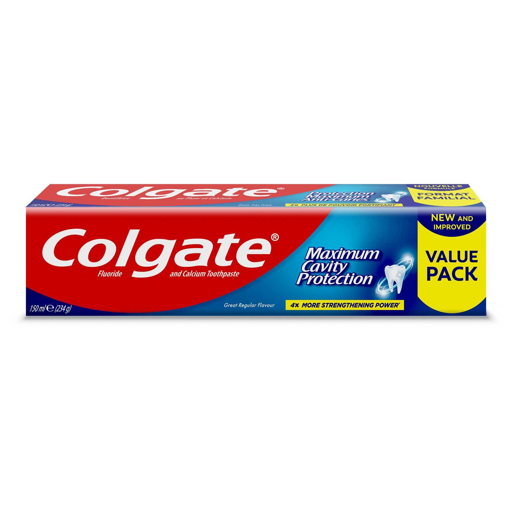 Colgate Maximum Cavity Protection Great Regular Flavour Toothpaste 150ml