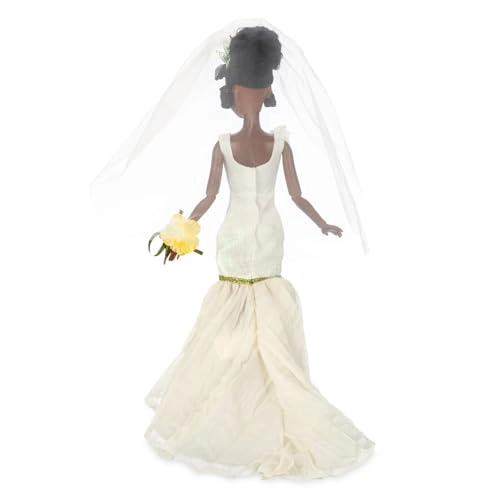 Tiana Doll - Bridal Gown & Accessories + Prince Naveen Doll - Satin Tuxedo
