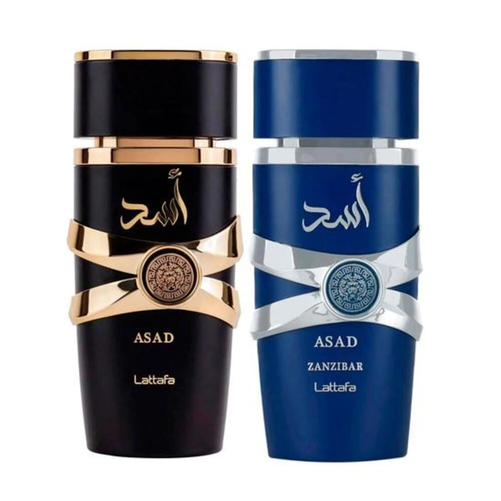 Lattafa Perfumes Asad + Asad Zanzibar - EDP 2 Piece