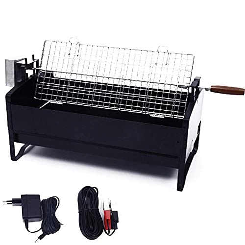 Portable Folding Stainless Steel Electric Grill - Charcoal Electric
