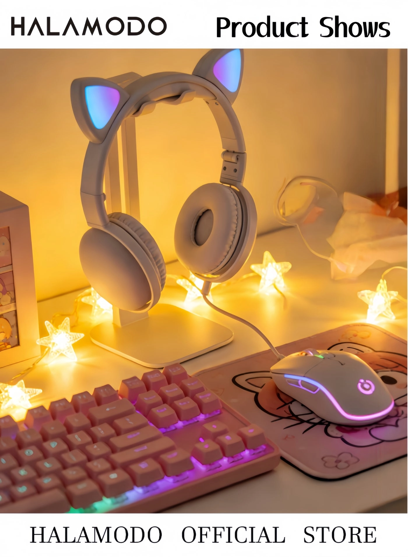 Cat Ear Headphones Wireless Headphone
