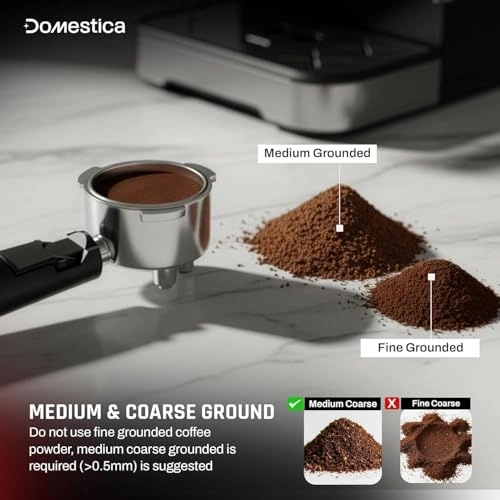 Brewcraft Pro - 20 Bar Smart Touch Milk Frother