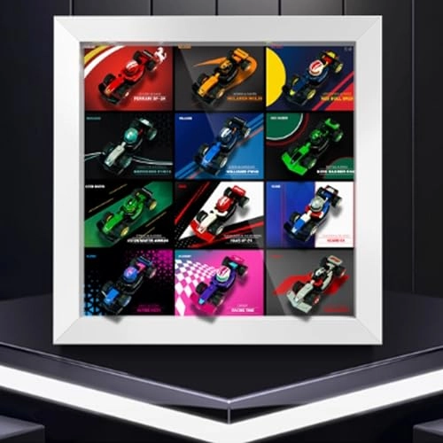 Acrylic Display Box for LEGO 71049 F1 Racing Car Block Model