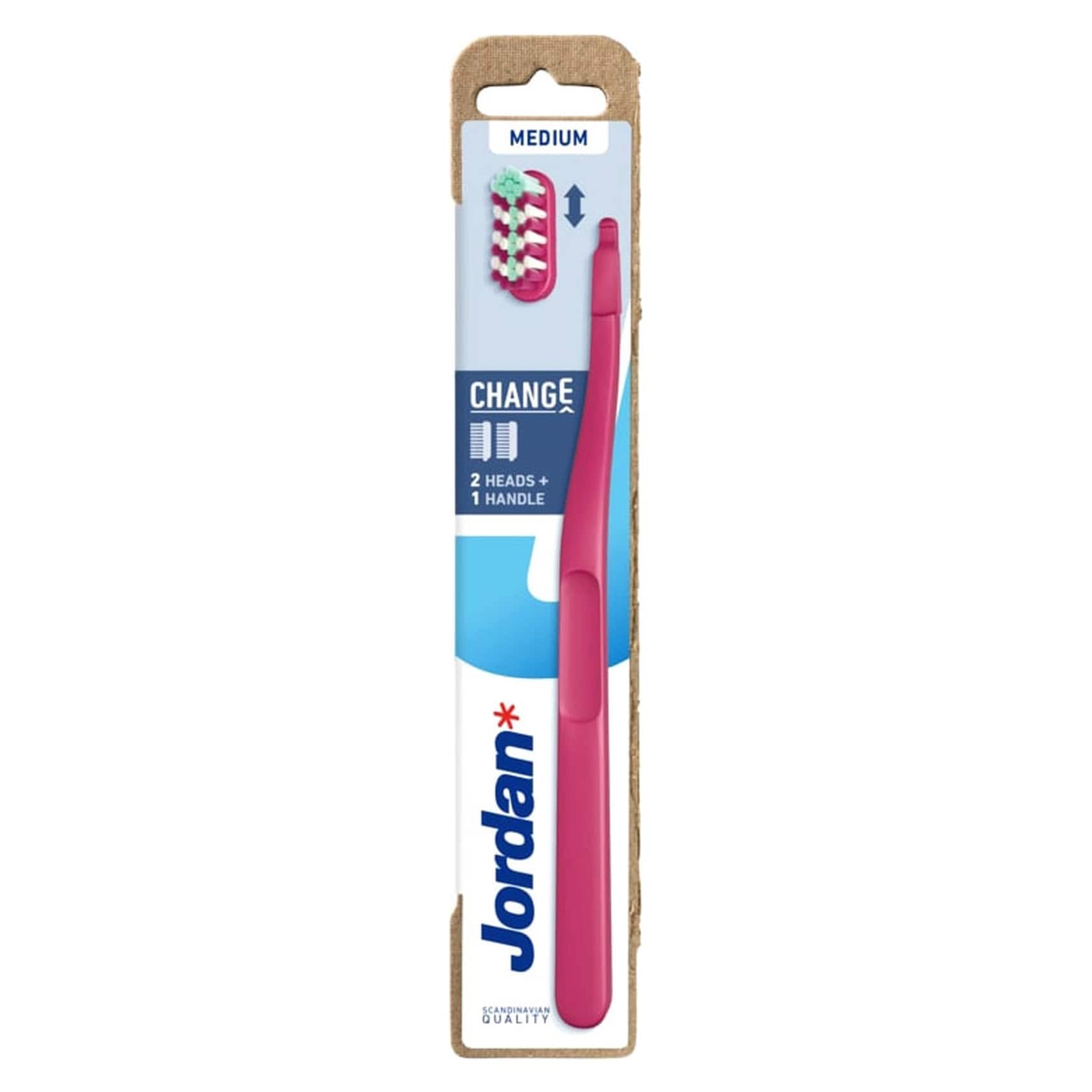 Change Toothbrush - Medium 2-Piece Pack