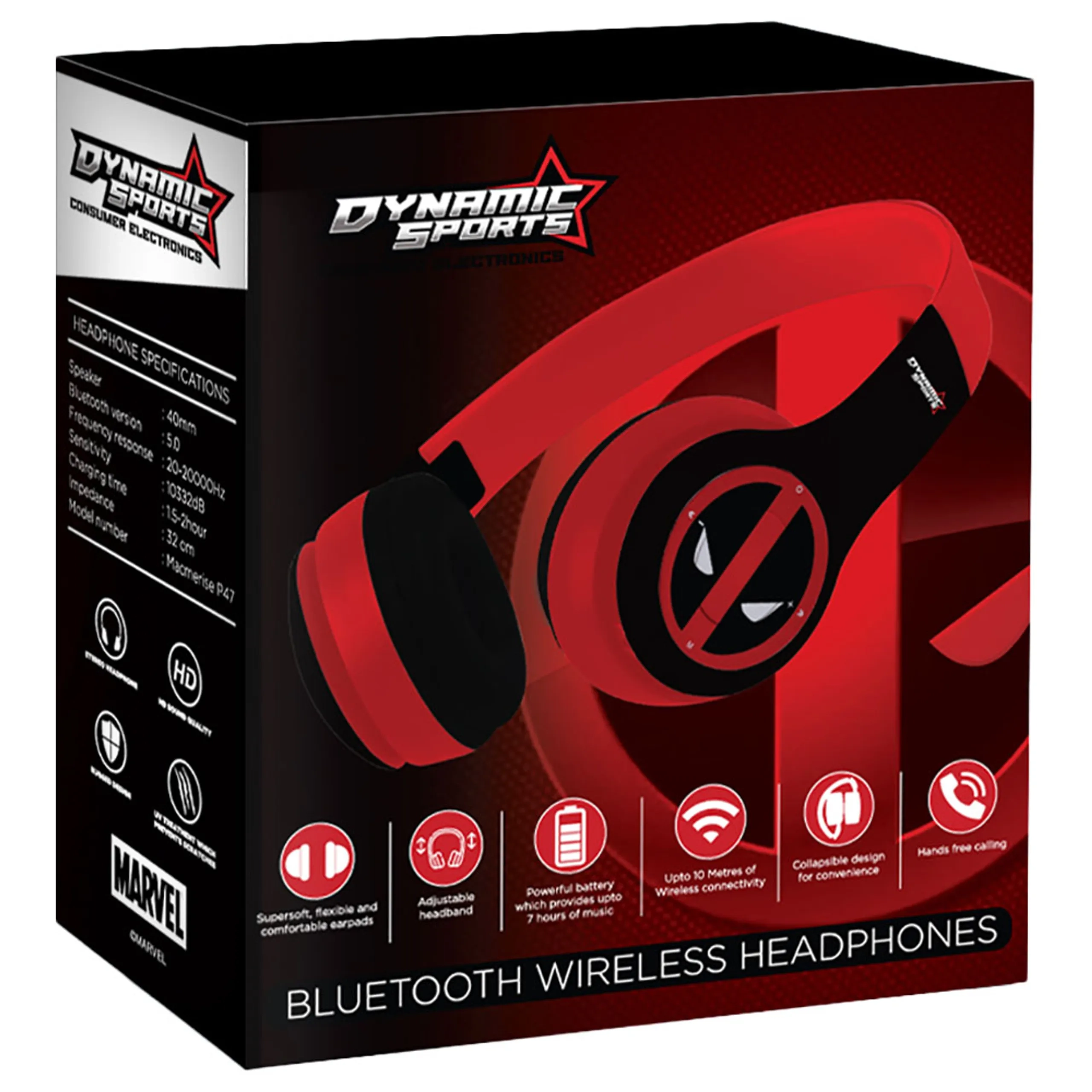 Disney Deadpool Wireless Headphone