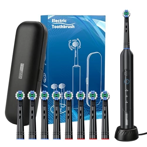 3862 - 8 Brush Heads 3 Modes White