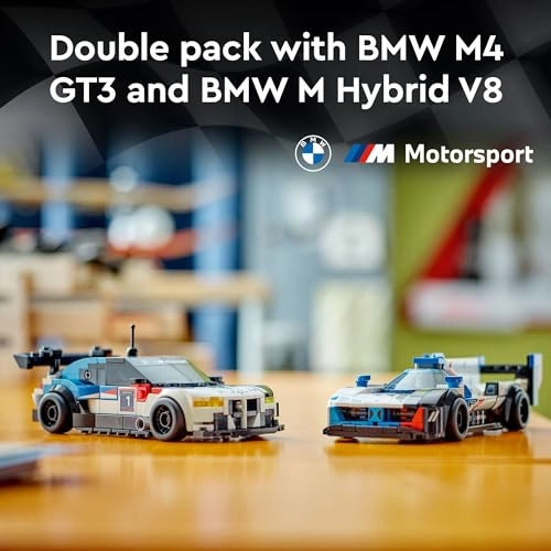 Speed Champions BMW M4 GT3 + Speed Champions BMW M Hybrid V8