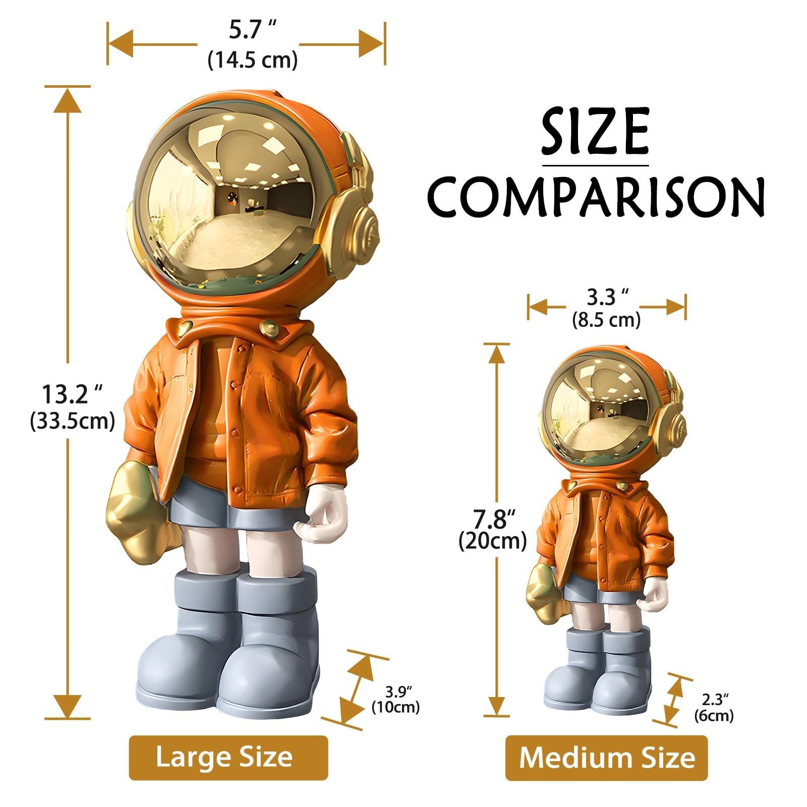Small Astronaut Statues - Resin