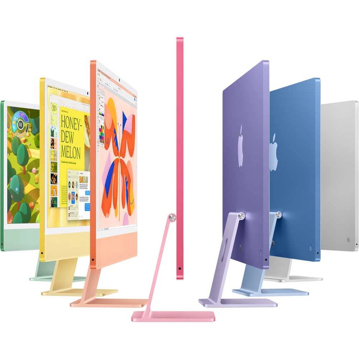iMac 24-inch M4 8-core CPU and 8-core GPU, 16GB, 256GB SSD - Pink