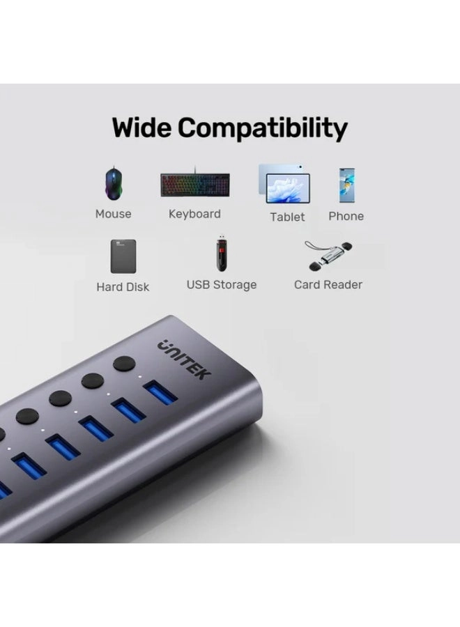 USB 3.0 Hub - 7 Ports Powered