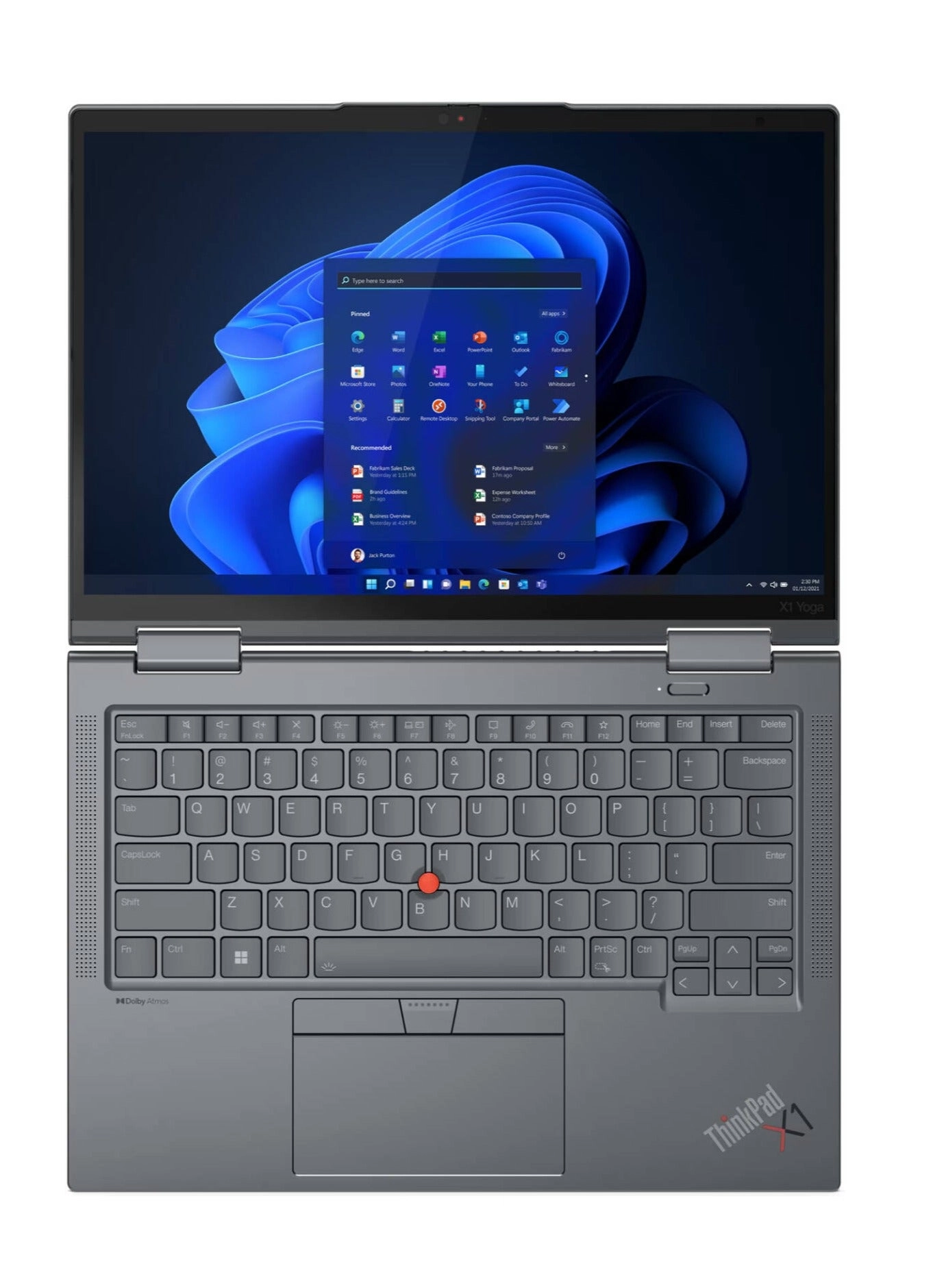 ThinkPad X1 Yoga Gen 8 21HQ - 14'' Core i7-1355U 16GB DDR5 512GB SSD