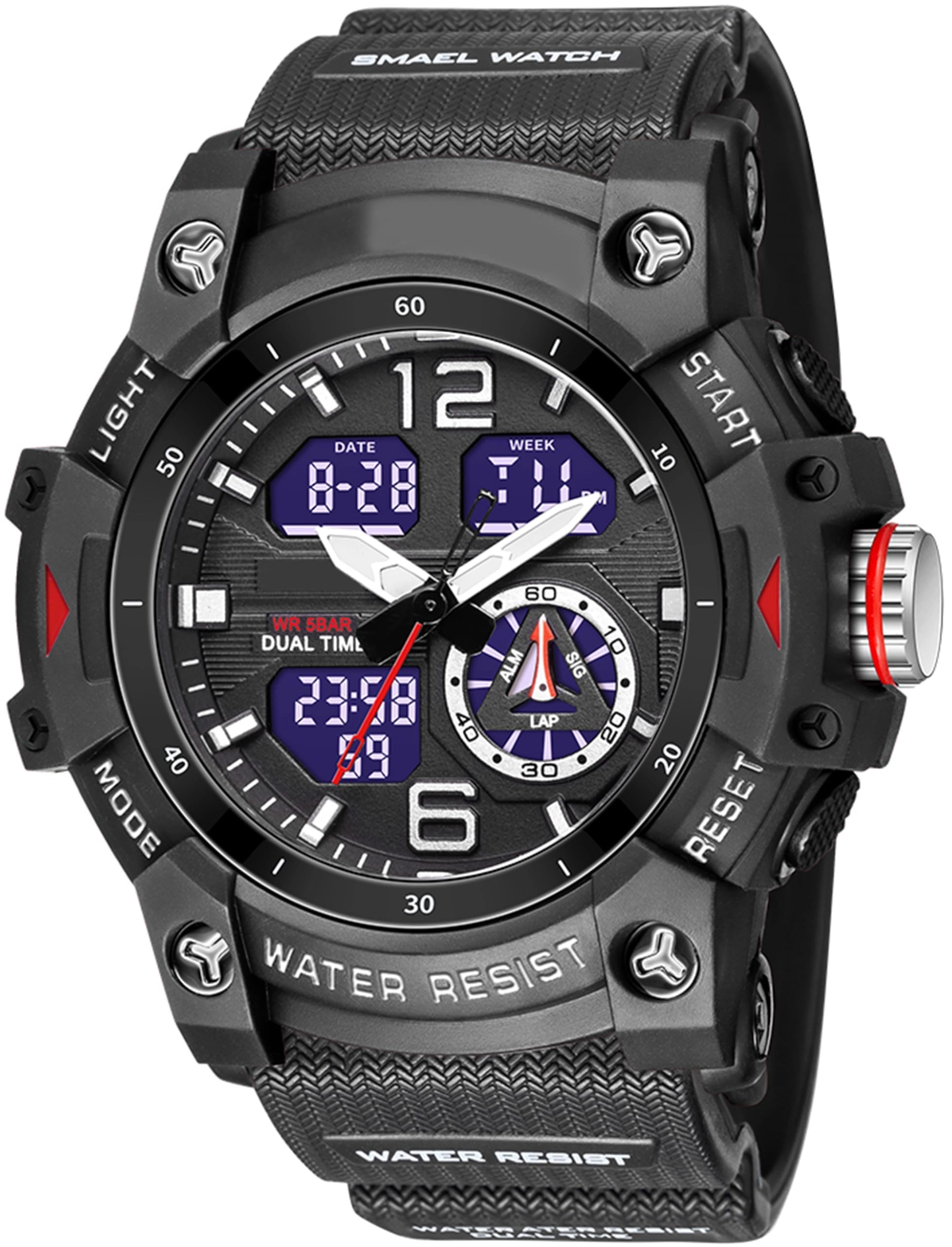 findtime FSSML80WY07WeissSchwarz 54mm Stainless Steel