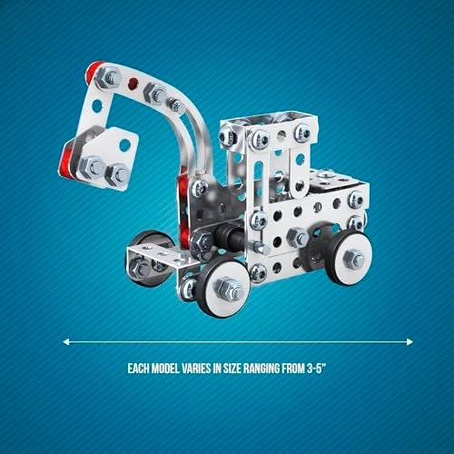 Steel Works - 10-in-1 300 pcs for ages 8+ with Tools