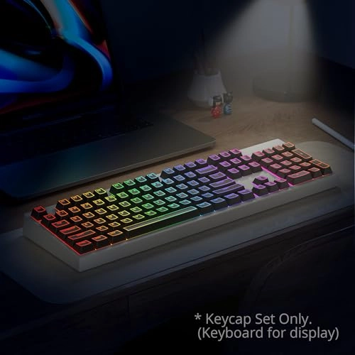 142 Key Cherry Profile Keycap Set - PBT Translucent Characters