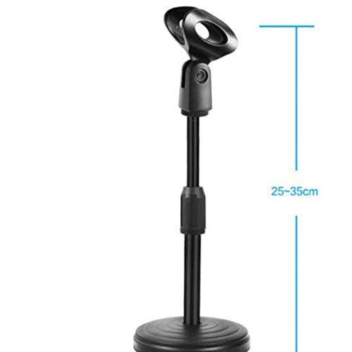 Desktop Microphone Stand - 2pcs Adjustable Tabletop