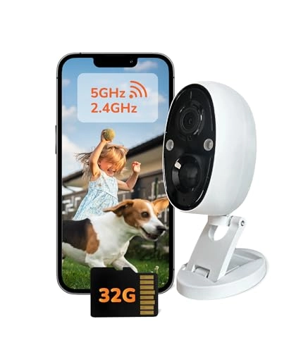 Indoor Outdoor Battery Camera 2.5K