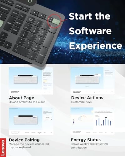 800 Self-Charging Bluetooth Keyboard - Wireless