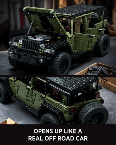 4x4 Off-Road Car Building Set - 2899 pcs