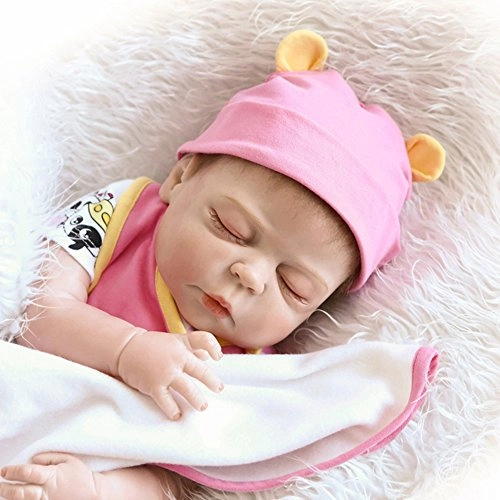 Reborn Baby Doll - 22inch 55cm Silicone Vinyl Girl