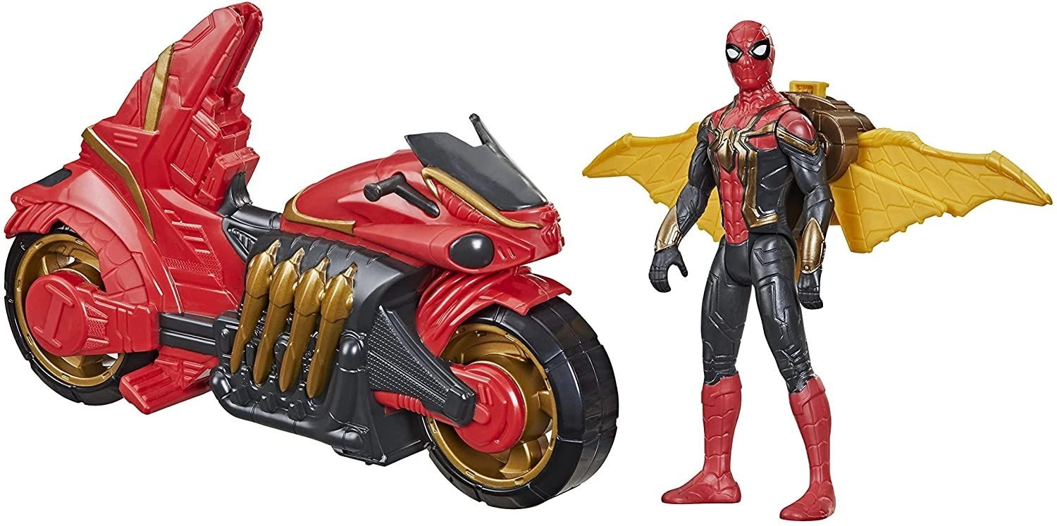 Hasbro Spider-Man - Marvel Deluxe Jet Web Cycle - 15-CM (15 cm)