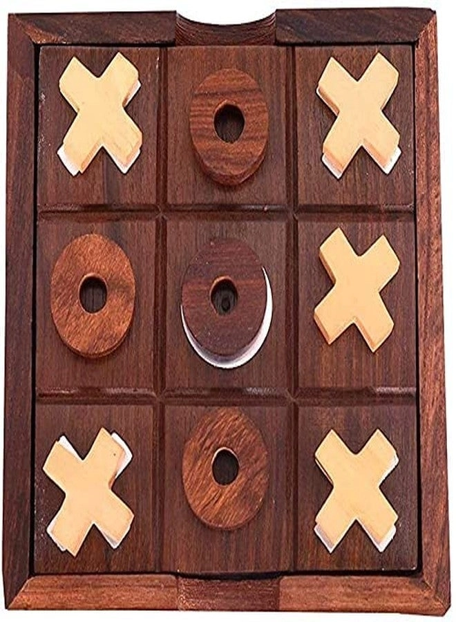 Noughts and Crosses (Zeero Kata) - Wooden 2-in-1 Pure Rosewood