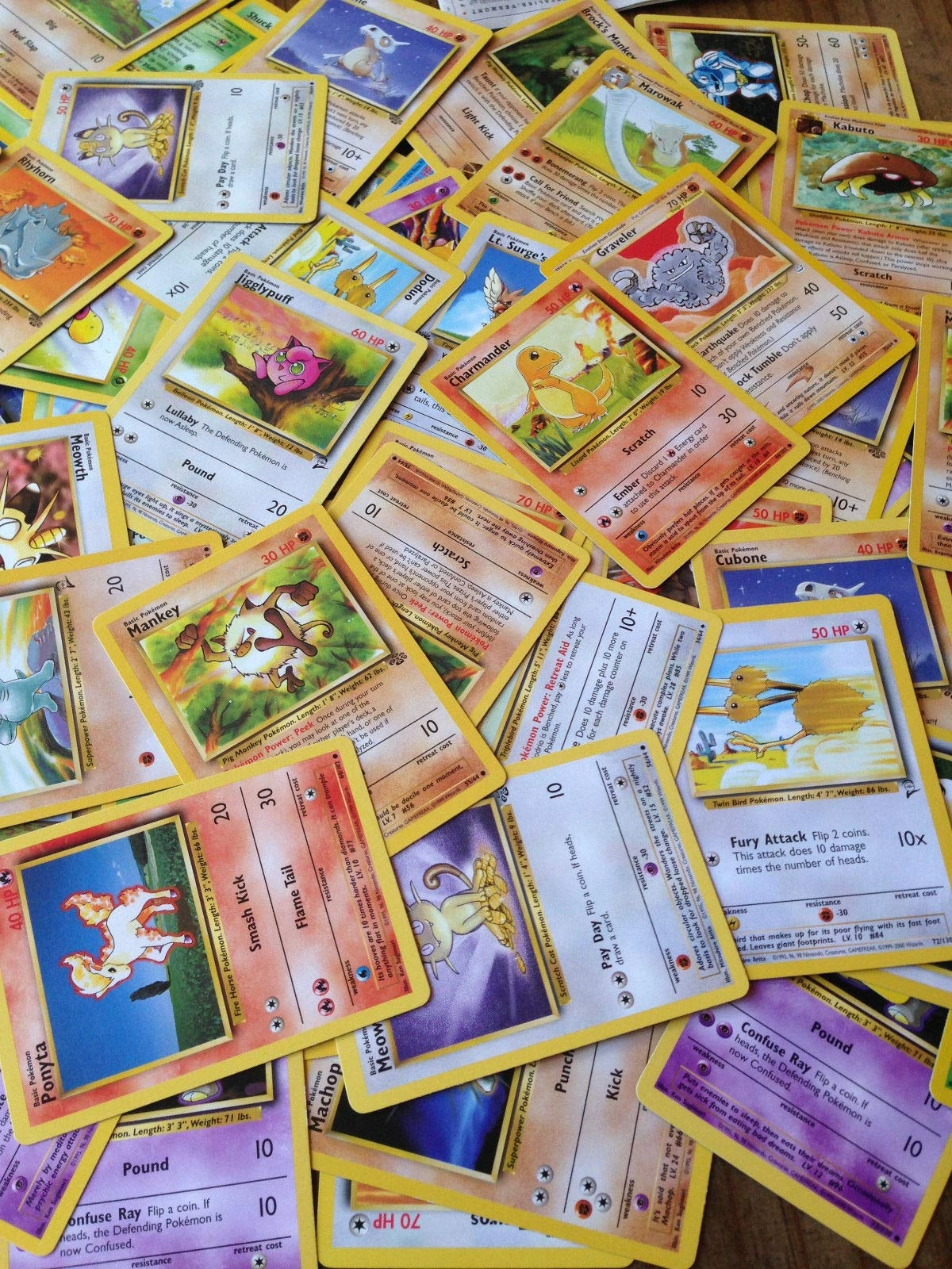 Pokemon 1st Gen Cards - 40 pcs