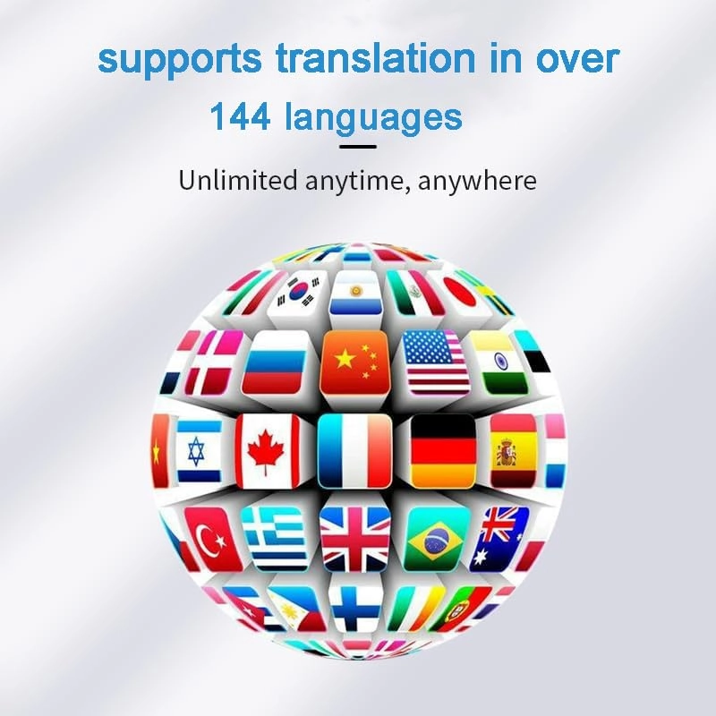 AI Real-Time Translation Earbuds - 144 Languages