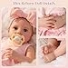 Reborn Baby Doll - 17-Inch Soft Cloth Body Sleeping Ages 3+