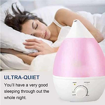 Mufaens Eco Shine Ultrasonic Cool Mist Humidifier - 380ml 3L