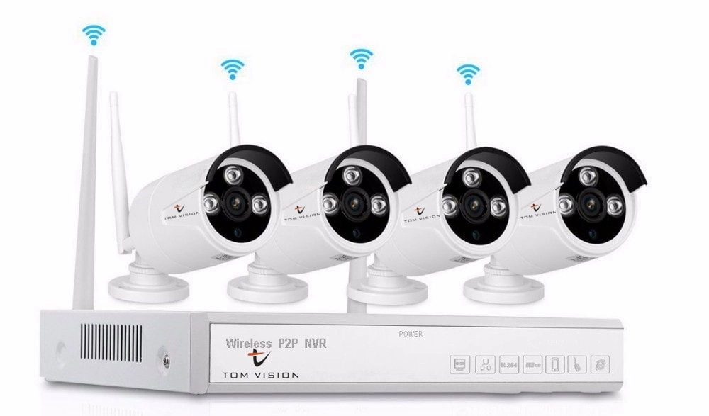 Turbo HD DVR - 4-Channel + Bullet Camera - 1280x1080P 4x